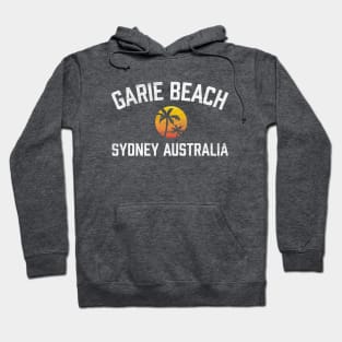 Garie Beach Sydney Australia NSW Sunset Palm Hoodie